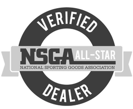 NSGA NATIONAL SPORTING GOODS ASSOCIATION ALL-STAR VERIFIED DEALER trademark