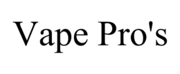 VAPE PRO'S trademark