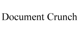 DOCUMENT CRUNCH trademark