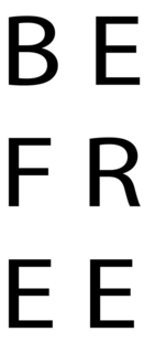 BE FREE trademark