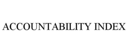 ACCOUNTABILITY INDEX trademark