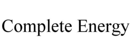 COMPLETE ENERGY trademark