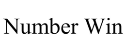 NUMBER WIN trademark