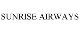 SUNRISE AIRWAYS trademark