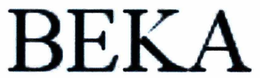 BEKA trademark