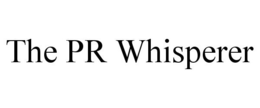 THE PR WHISPERER trademark