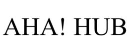 AHA! HUB trademark