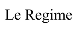 LE REGIME trademark