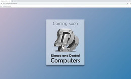 DD DINGED AND DENTED COMPUTERS trademark