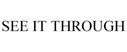 SEE IT THROUGH trademark