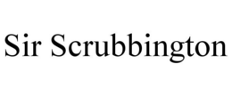 SIR SCRUBBINGTON trademark