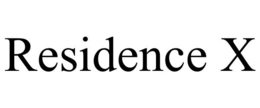 RESIDENCE X trademark