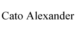 CATO ALEXANDER trademark