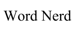 WORD NERD trademark