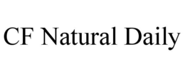 CF NATURAL DAILY trademark
