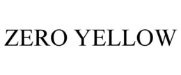 ZERO YELLOW trademark