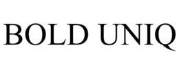 BOLD UNIQ trademark