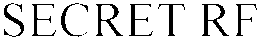 SECRET RF trademark