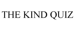 THE KIND QUIZ trademark
