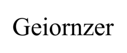 GEIORNZER trademark
