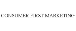 CONSUMER FIRST MARKETING trademark