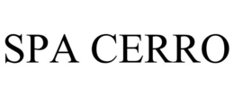 SPA CERRO trademark