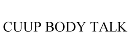 CUUP BODY TALK trademark
