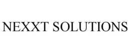 NEXXT SOLUTIONS trademark