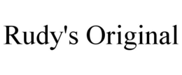 RUDY'S ORIGINAL trademark