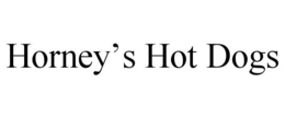 HORNEY'S HOT DOGS trademark