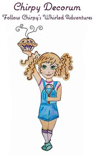 CHIRPY DECORUM FOLLOW CHIRPY'S WHIRLED ADVENTURES trademark