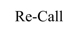 RE-CALL trademark