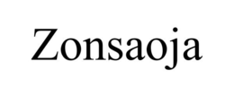 ZONSAOJA trademark
