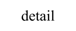 DETAIL trademark