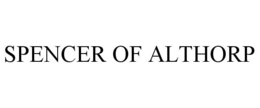 SPENCER OF ALTHORP trademark