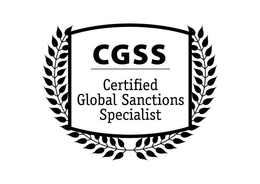 CGSS CERTIFIED GLOBAL SANCTIONS SPECIALIST trademark