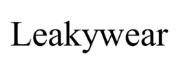 LEAKYWEAR trademark