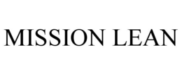 MISSION LEAN trademark