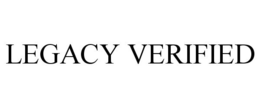 LEGACY VERIFIED trademark