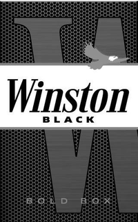 W WINSTON BLACK BOLD BOX trademark