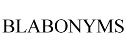 BLABONYMS trademark