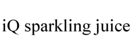 IQ SPARKLING JUICE trademark