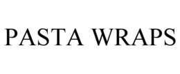 PASTA WRAPS trademark
