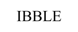 IBBLE trademark