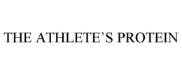 THE ATHLETE'S PROTEIN trademark