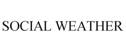 SOCIAL WEATHER trademark