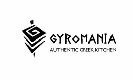 GYROMANIA AUTHENTIC GREEK KITCHEN trademark