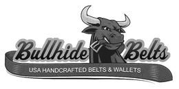 BULLHIDE BELTS USA HANDCRAFTED BELTS & WALLETS trademark