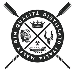 MALFY GIN QUALITÀ DISTILLATO ITALIA trademark