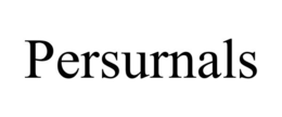 PERSURNALS trademark